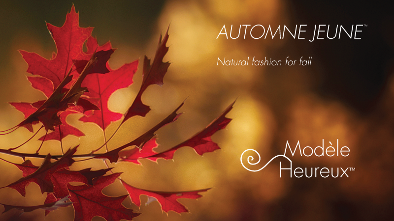 Modèle Heureux Autumne Jeune